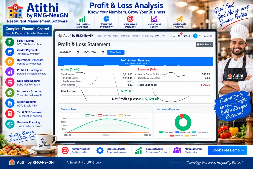 Atithi Profit and Loss Financial Reports
